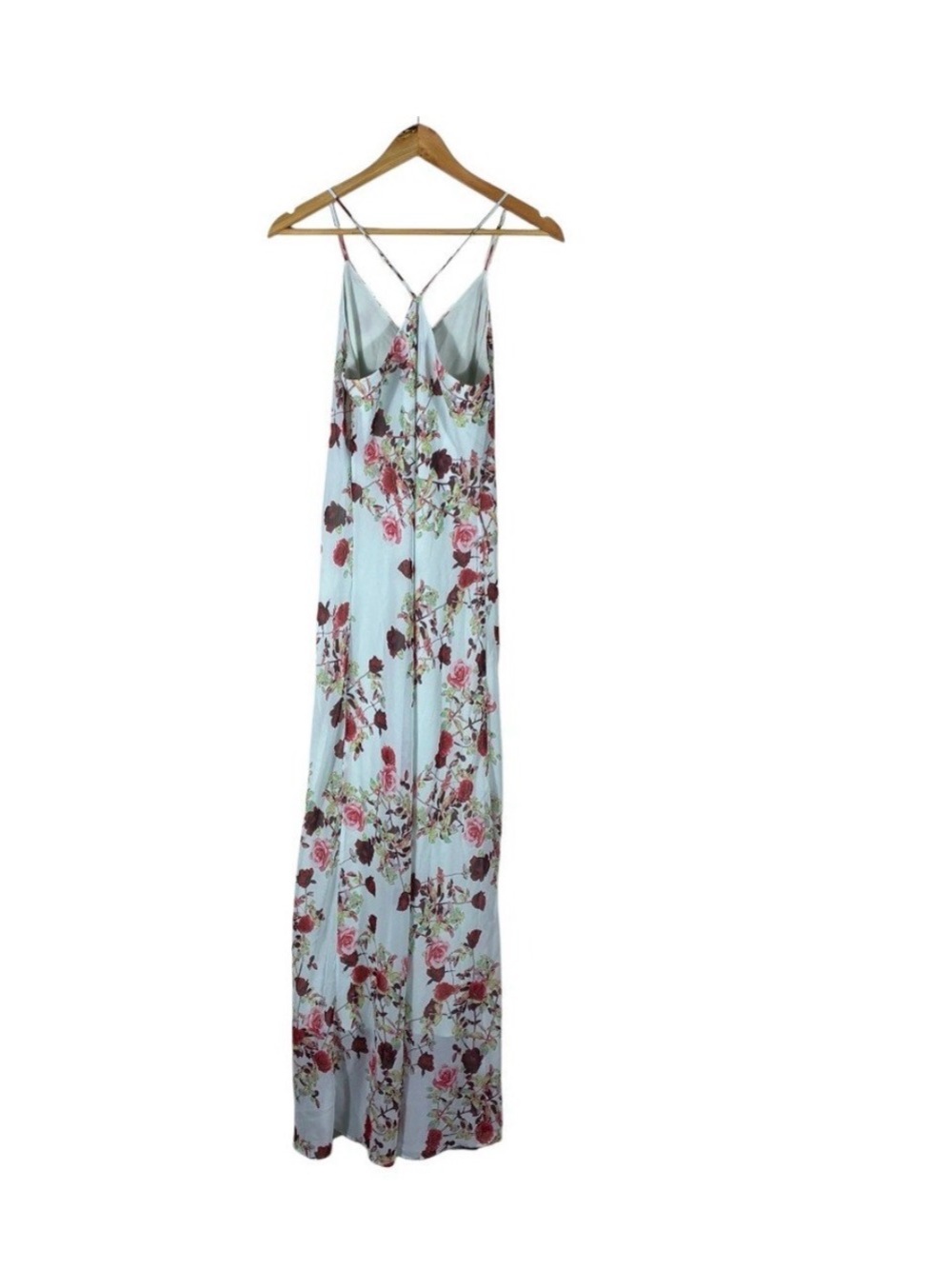 Cynthia Steffe Light Blue Floral Maxi Dress